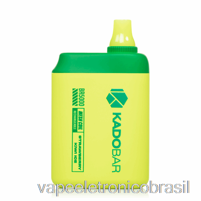 Vape Vaporesso Kado Bar Br5000 Descartável Morango Kiwi Gelo